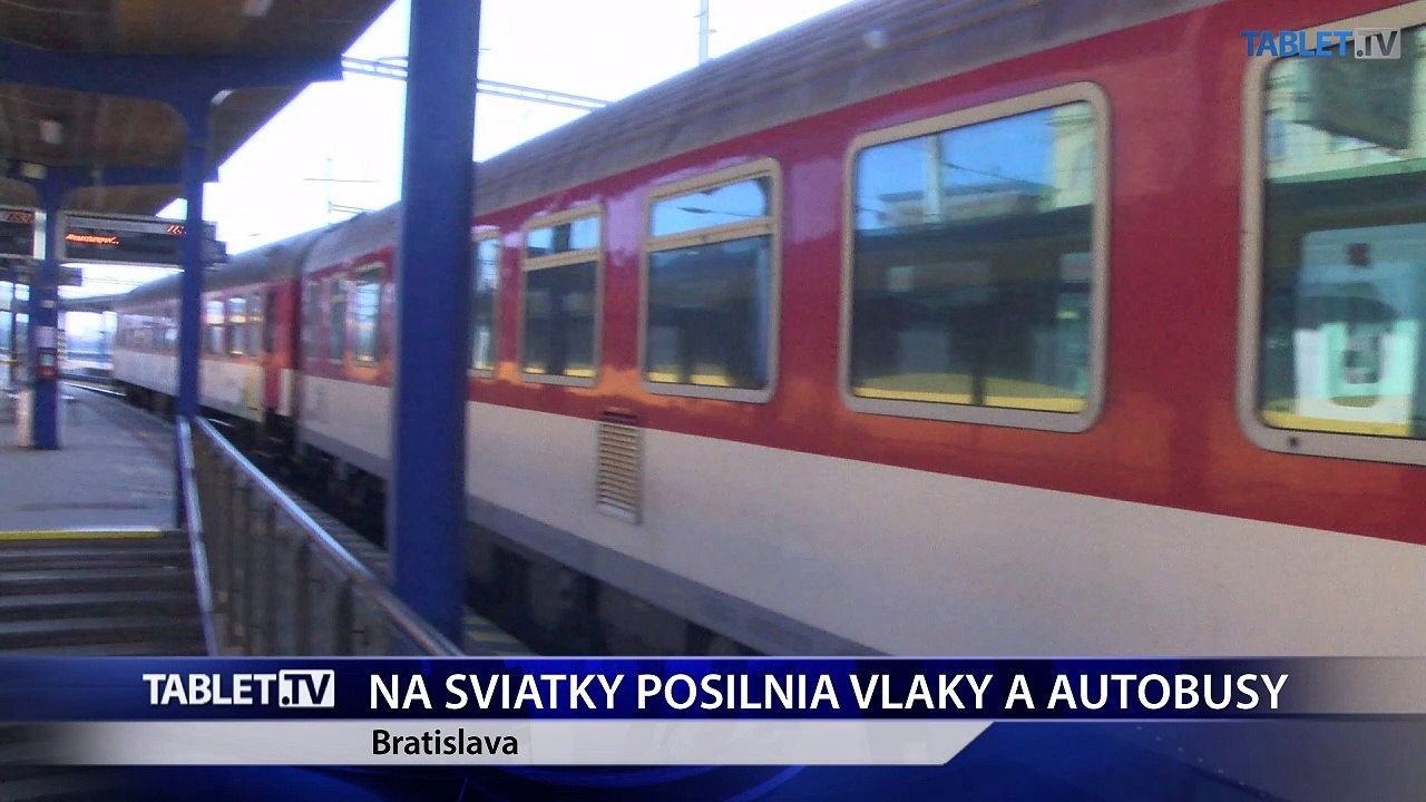 Železničná spoločnosť Slovensko posilní na sviatky vlaky: Tu je zoznam