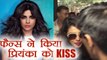 Priyanka Chopra KISSED by Fans at Mumbai Airport; Watch Video | FilmiBeat