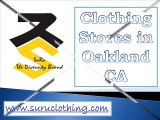 Clothing Stores in Oakland CA - suruclothing.com