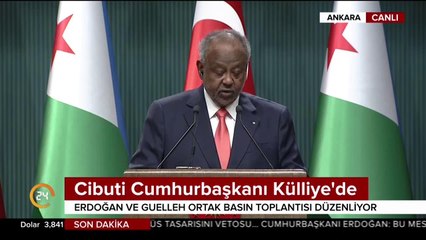 Cibuti Cumhurbaşkanı Külliye'de