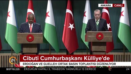 Cibuti Cumhurbaşkanı Külliye'de