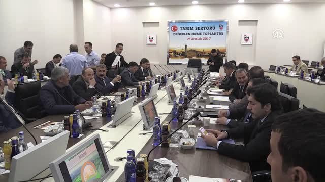 Tarım Sektörü Değerlendirme Toplantısı - Vali Güzeloğlu