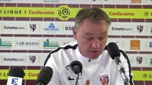 Metz - Strasbourg, la conf' de presse de Frédéric Hantz