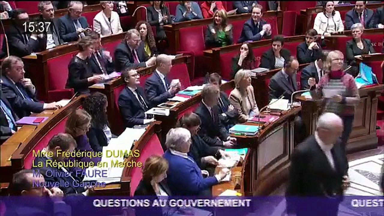 François de Rugy à l'Assemblée nationale: "Ce n'est pas la loi de celui qui crie le plus fort" - VIDEO