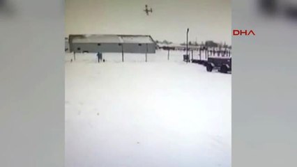 Rusya'da Uçağın Düşme Anları Böyle Görüntülendi