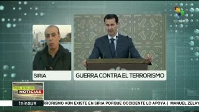 Al Assad: El terrorismo aún existe en Siria porque Occidente lo apoya