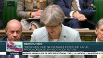 Reino Unido: May presenta plan sobre el brexit al Parlamento