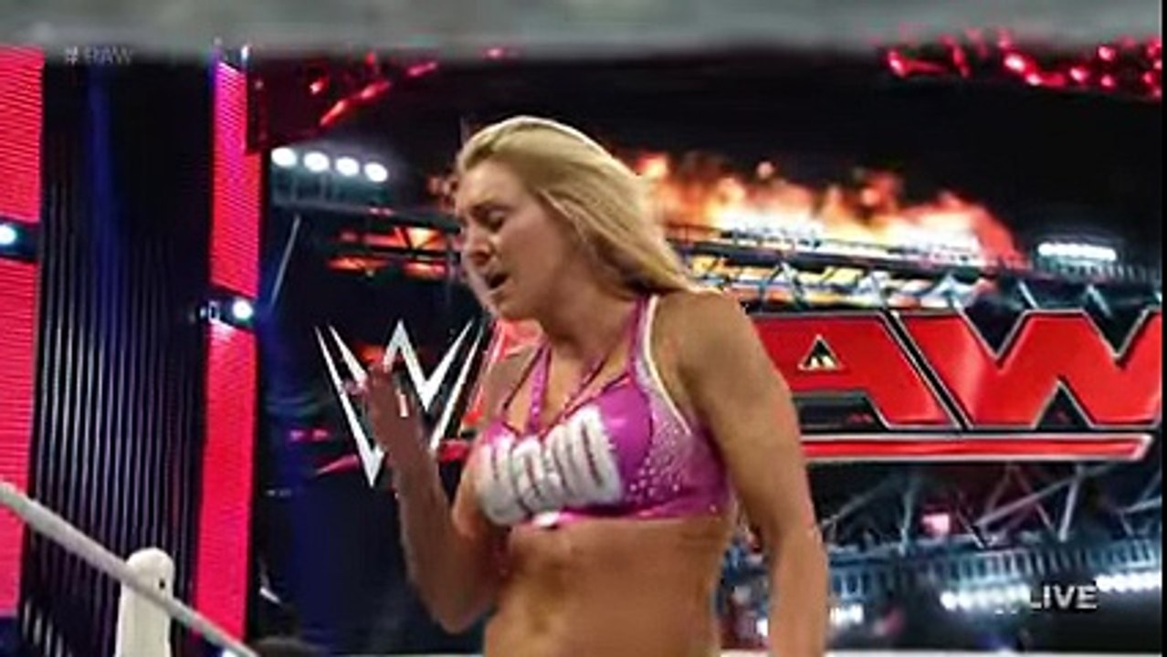 Becky Lynch vs Charlotte Raw January  2018