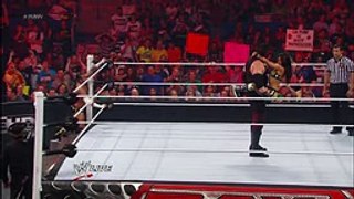 CM Punk & AJ vs Daniel Bryan & Kane  Raw June 11 2012