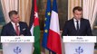 Déclaration conjointe du Président de la République Emmanuel Macron avec le Roi de Jordanie Abdallah II