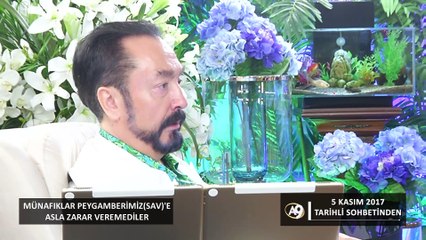 Münafıklar Peygamberimiz(sav)'e asla zarar veremediler