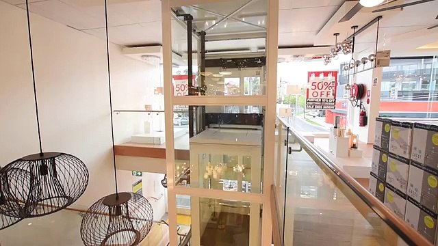 Platinum Elevators - Customized Glazed Metal Structure Shaft Installations