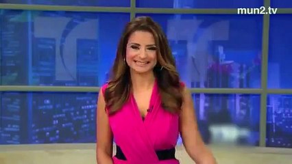 Cette présentatrice météo n'aurait pas du s'habiller en vert... MDR