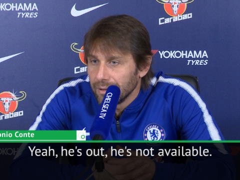 Conte insists Luiz is injured