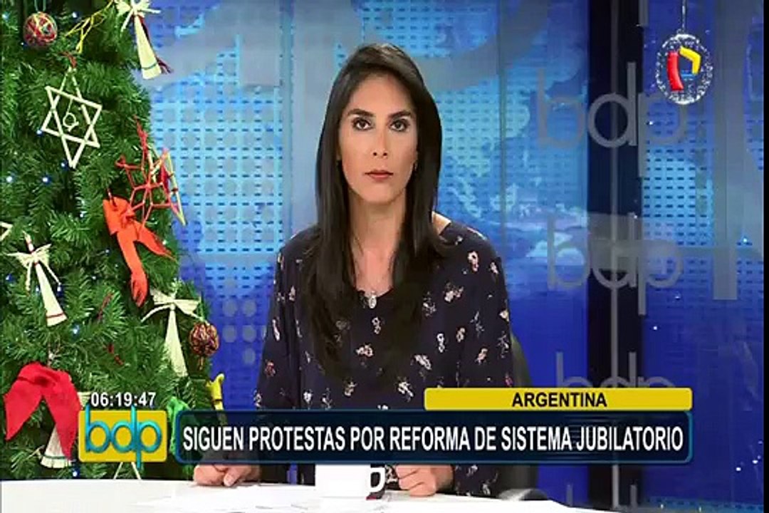 Argentina: aprueban polémica reforma de sistema de jubilaciones