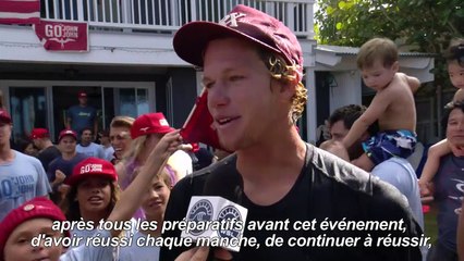 Surf : John John Florence champion du monde pour la 2e fois