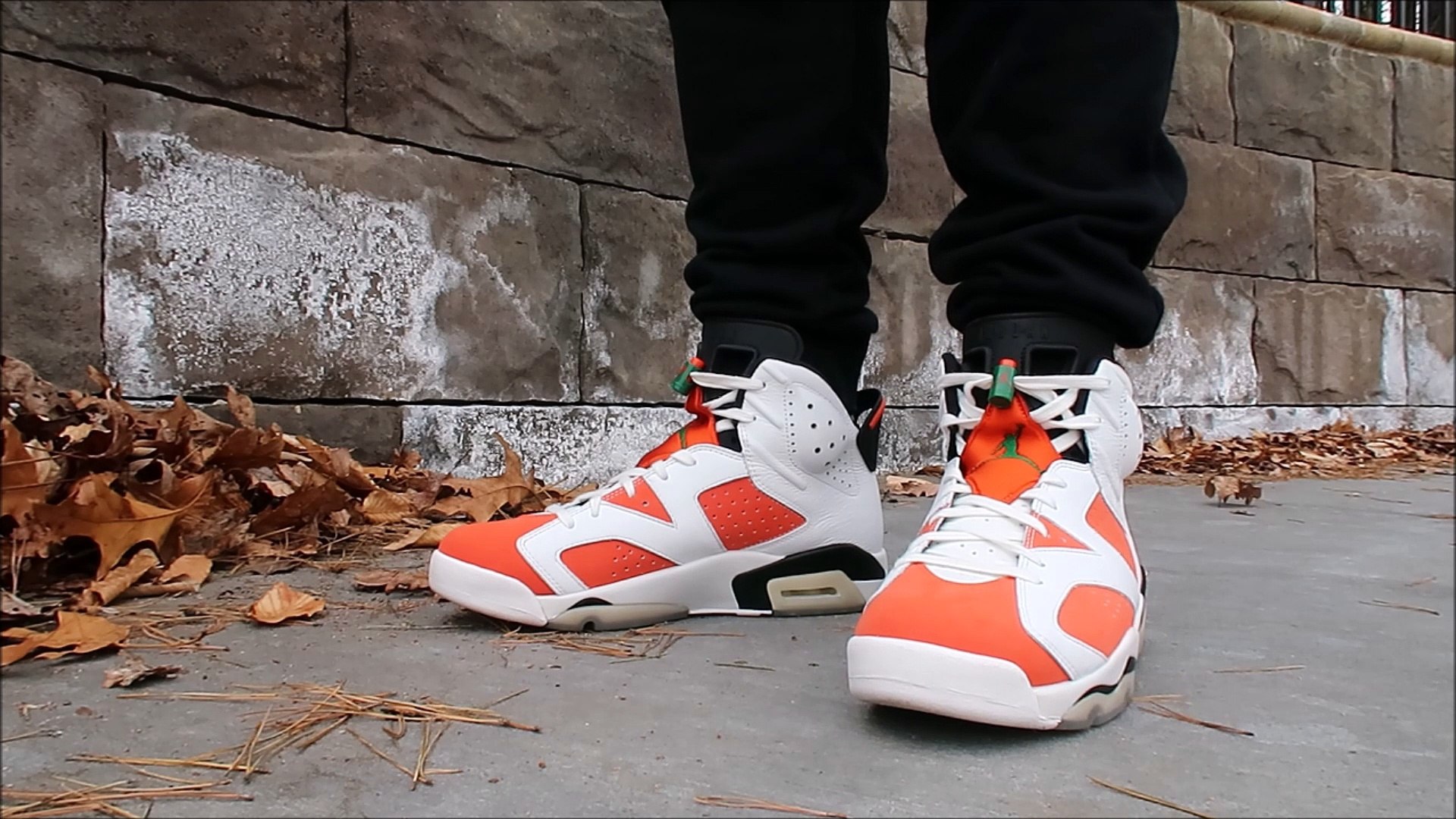 jordan 6 gatorade on feet