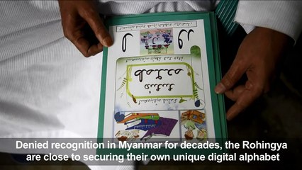 Language of persecuted Rohingya poised to go digital