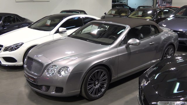 BENTLEY CONTINENTAL GTC CABRIOLET 6.0 W12 BI-TURBO 611ch SPEED