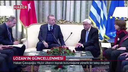 Hakan Çavuşoğlu Lozan anlaşmasının güncellenmesi konusuna açıklık getirdi