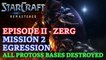 Starcraft: Remastered - Episode II - Zerg - Mission 2: Egression (All Destroyed) [4K 60fps]