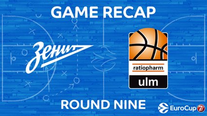 Highlights: Zenit St Petersburg - Ratiopharm Ulm