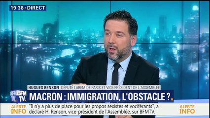 Pour Hugues Renson, il faut "dépassionner" le débat sur l'immigration