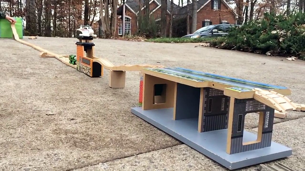 Thomas Train Stunts | Driveway Edition