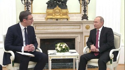 Встреча президентов РФ и Сербии: о газе, оружии, туризме