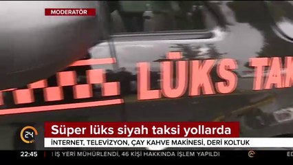 Lüks taksi yollarda