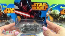 Star Wars Hot Wheels Darth Vader, Luke Skywalker, Yoda, R2-D2, Chewbacca - Juguetes Star Wars