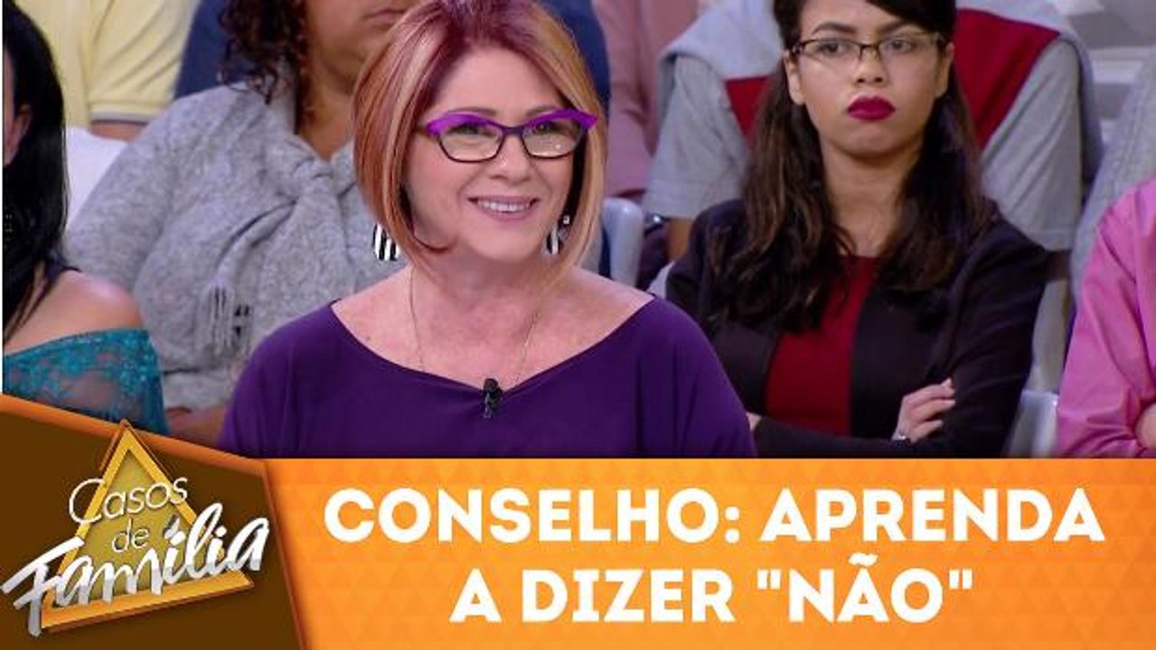 Conselho: aprenda  a dizer "não"