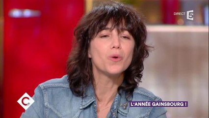 C à vous : Charlotte Gainsbourg évoque la participation de ses enfants à ses clips
