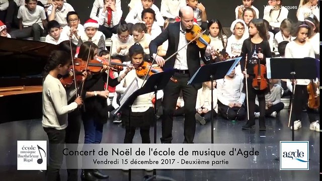 Concert de Noel de l'Ecole de musique d'Agde 2ème partie