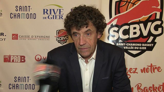 APRES-MATCH - Alain Thinet après la victoire 60 à 53 face à Quimper