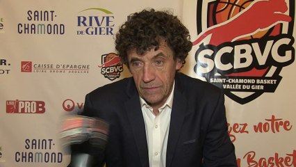 APRES-MATCH - Alain Thinet après la victoire 60 à 53 face à Quimper