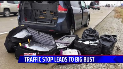 Traffic Stop Leads to Massive Drug Bust in Indiana
