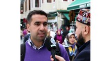 Peygamberimizi ne kadar ve nasıl tanıyoruz anliyoruz. Istanbulda Eyüp Sultanda yapilan bir röportaj ve beklenmeyen müthis bir yorum - Kuran tilaveti. Hafız Metin Demirtaş. Peygamberimizin (SAV) ümmetine olan düskünlügünü anlatan ayeti kerimeler. TAWBAH