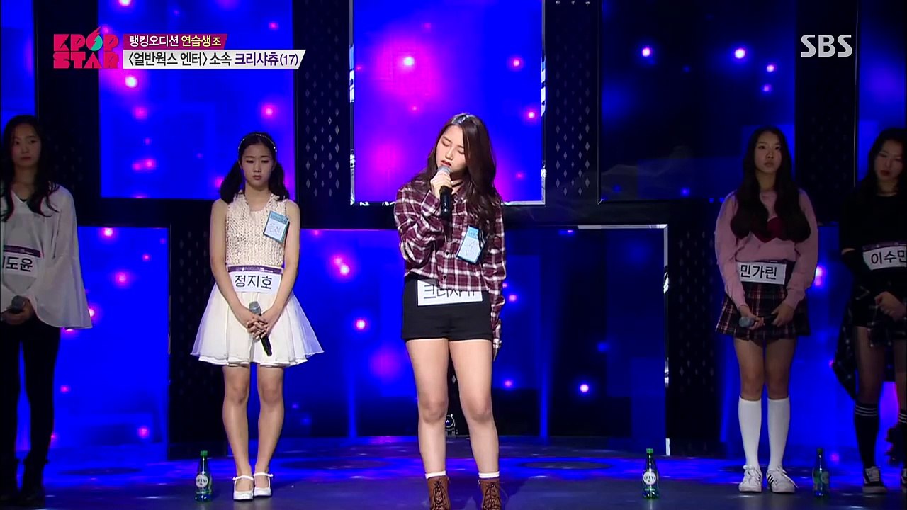 KrieSha Tiu Singing 'Emergency Room' With Full Of Emotion 《KPOP STAR 6》 EP09-VP7oo7PYEvY