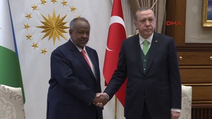 Cibuti Cumhurbaşkanı Beştepe'de-