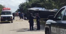 Bus Crash Kills Tourists Near Mayan Site in Mexico