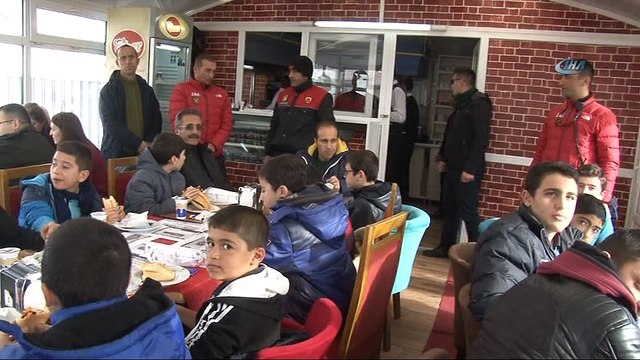 Çocukların Erciyes hayalini Erciyes Jandarma gerçekleştirdi