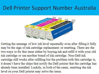How to Reset the Ink Level in Your Dell Printer?