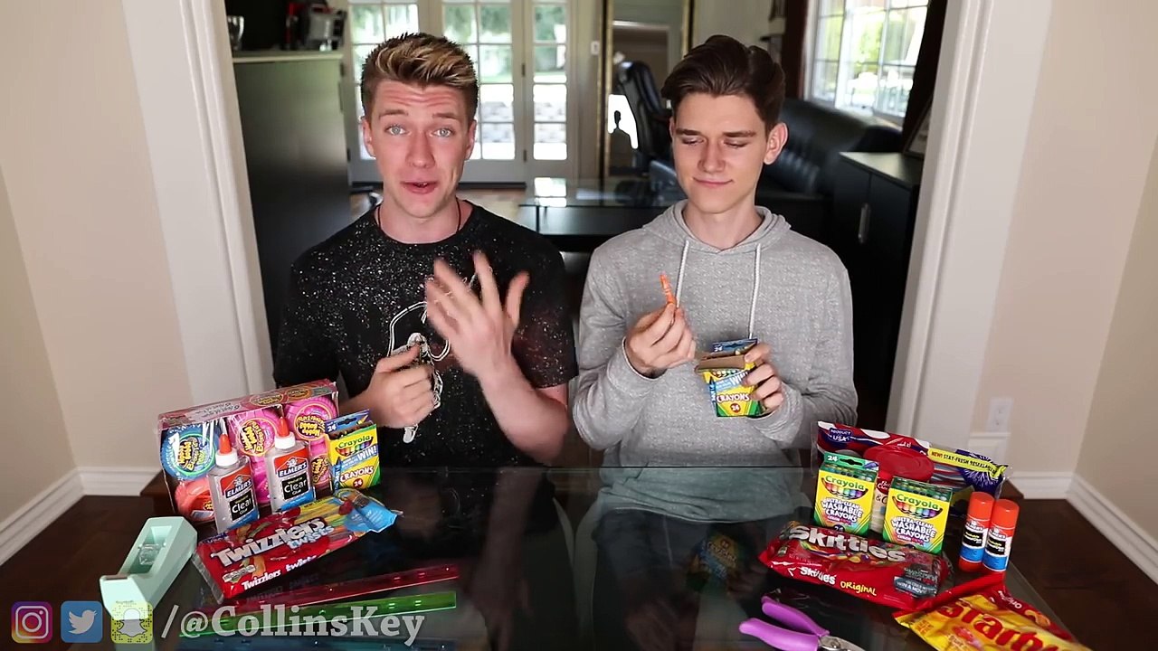 DIY Edible School Supplies! FUNNY PRANKS Back To School! Learn How To Prank using Candy & Food