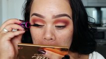 PEACH MONOCHROMATIC Makeup Tutorial ft. Kylie Cosmetics-RvEupN8WKxg