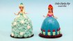Elsa and Anna Mini Frozen Cakes - How To Make by CakesStepbyStep-1sCCwgTlY2M