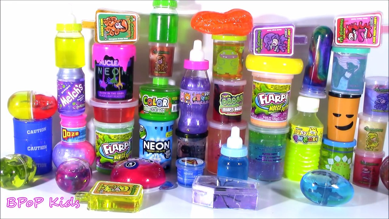 Mixing Store Bought SLIMES! 41 Layers of Different SLIME! Huge Rainbow SLIME Smoothie! FUN