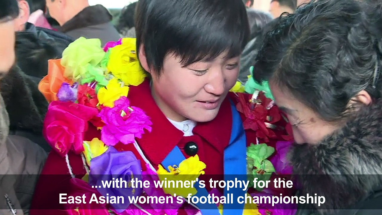 North Korea's female football team wins East Asian championship