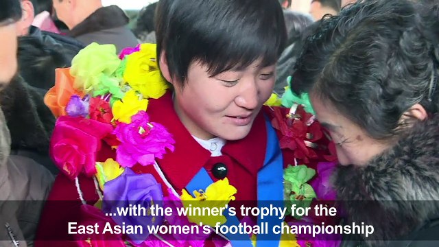 North Korea's female football team wins East Asian championship
