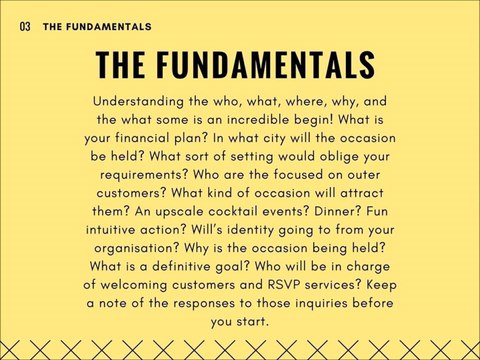 8 Tips for Planning a Corporate Event